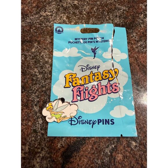 Disney Fantasy Flights Mystery Pin Pack- Tinkerbell - Picture 1 of 3